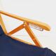Vintage rehabilitable beach bed, Fratelli Reguitti production
