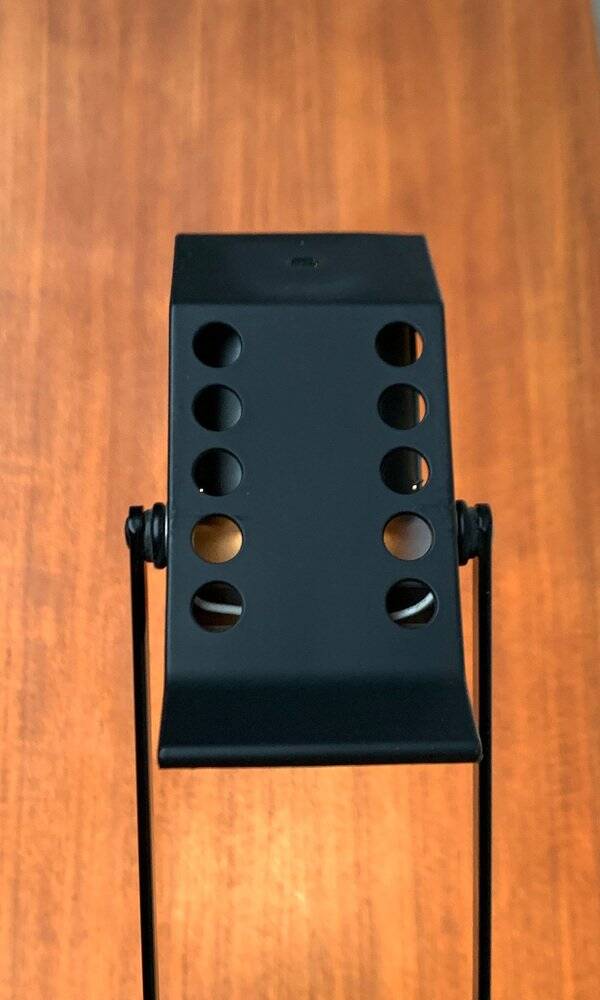 Postmodern Italian Tizio table lamp by Richard Sapper for Artemide, 1970s.