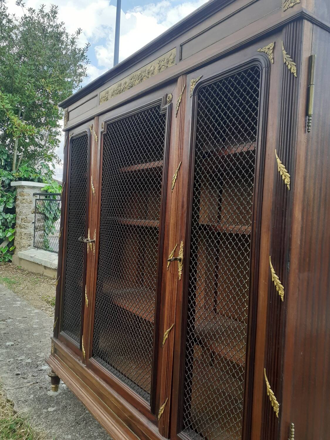 Louis XVI style wardrobe