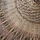 Suspension ball in rattan straw