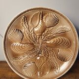 Set of 6 slip plates Atelier d'Art Revernay