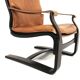 Set of 2 Scandinavian Nelo leather armchairs, Norway, 1970