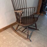 Wooden rocking chair