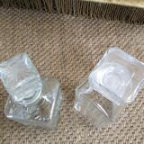 Set of whisky decanters