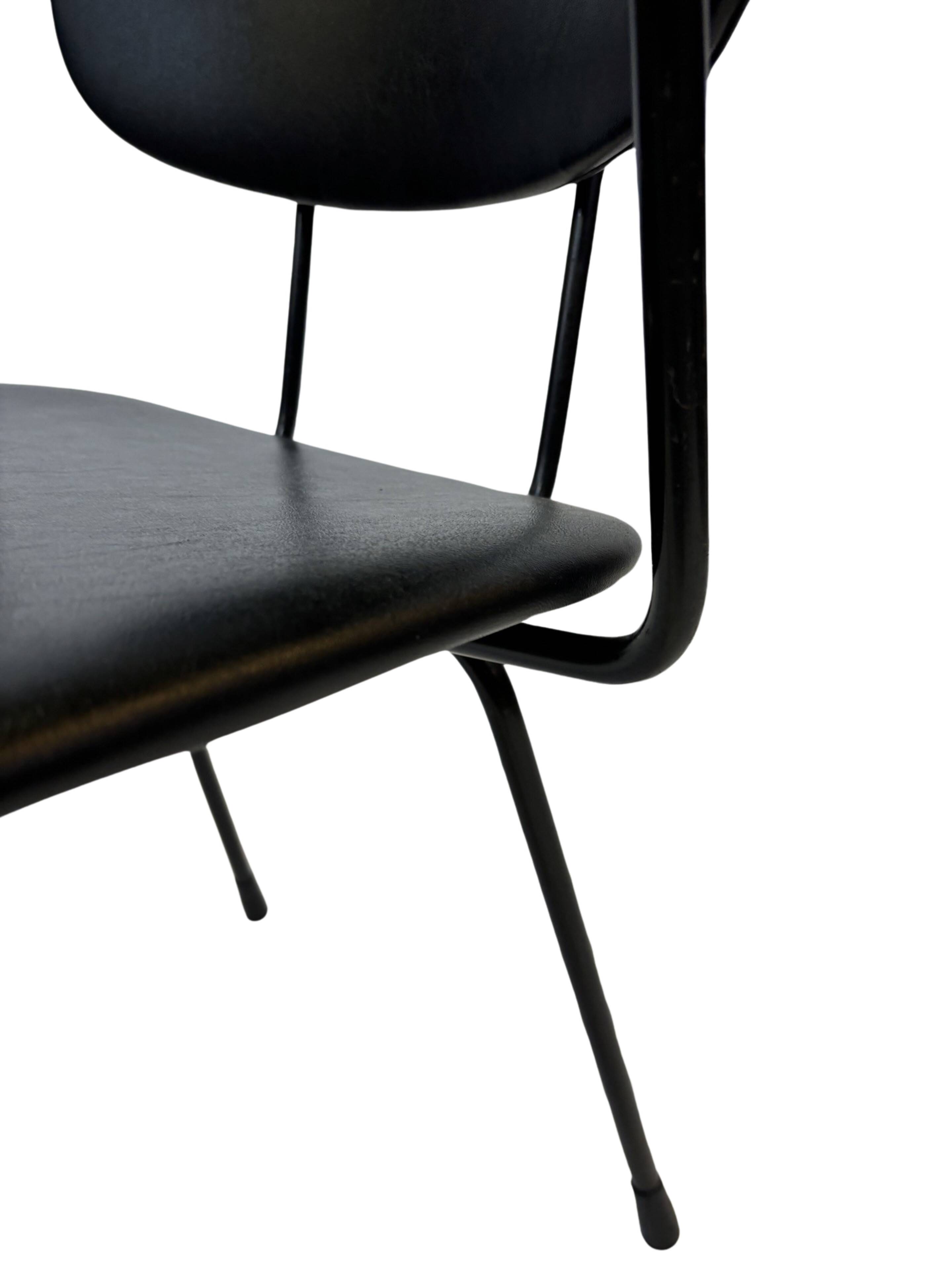 Vintage Gispen model 216 chair Wim Rietveld Design