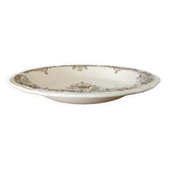 Antique Longchamp earthenware salad bowl