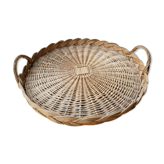 Wicker tray