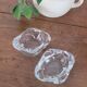 Set of 2 crystal salt cellars from Cristal Bayel.