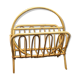 Vintage bamboo magazine holder