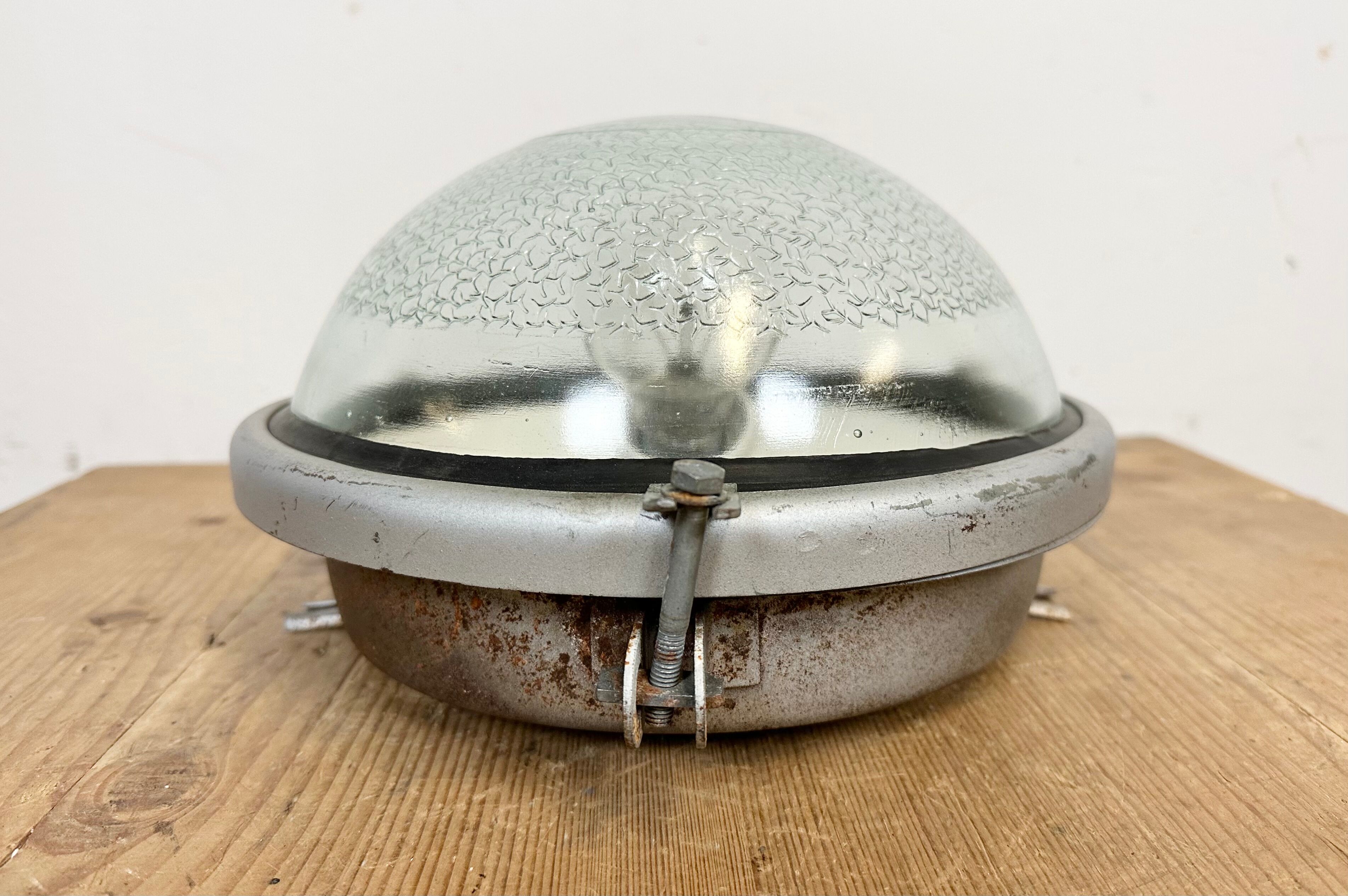 Industrial Soviet Wall or Ceiling Light, 1970s