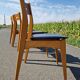 Set of 4 vintage Scandinavian style chairs from the 60s