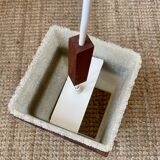 Teak and perspex pendant light from the 60s