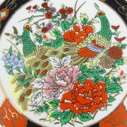 Large Taous porcelain dish, Morocco, vintage