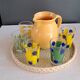 Carafe and glasses