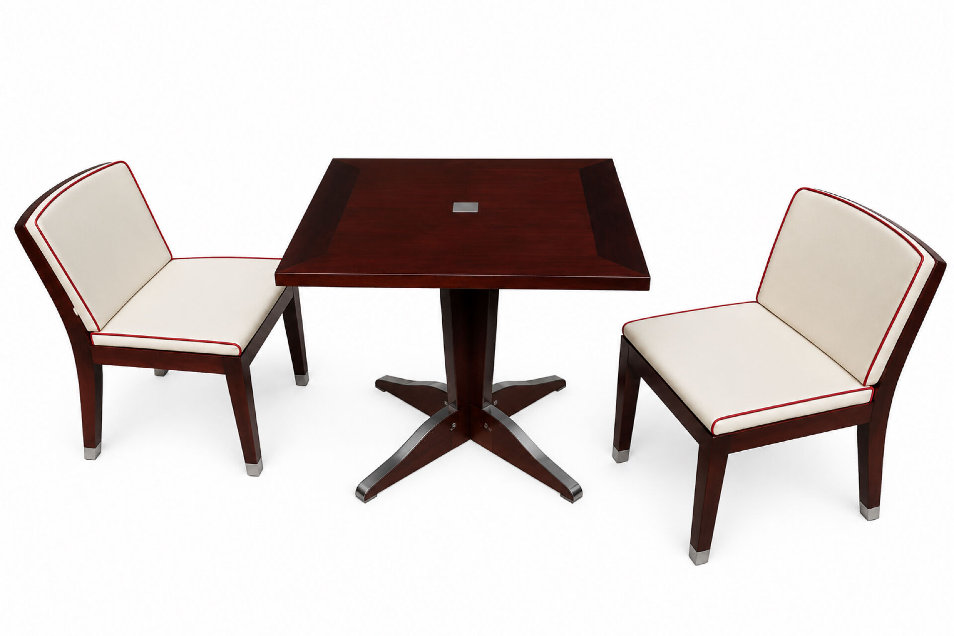 Marly set by Olivier Gagnère for SOCA – 2 chairs and table