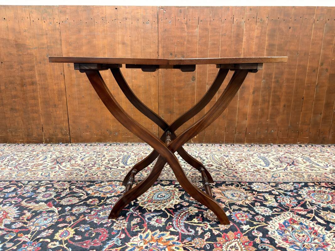 Classic English Folding Side Table