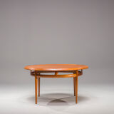 Mid-Century Teak Coffee Table by Torbjørn Afdal by Bruksbo, 1960s