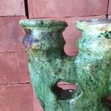 Tamegroute pottery candle holder