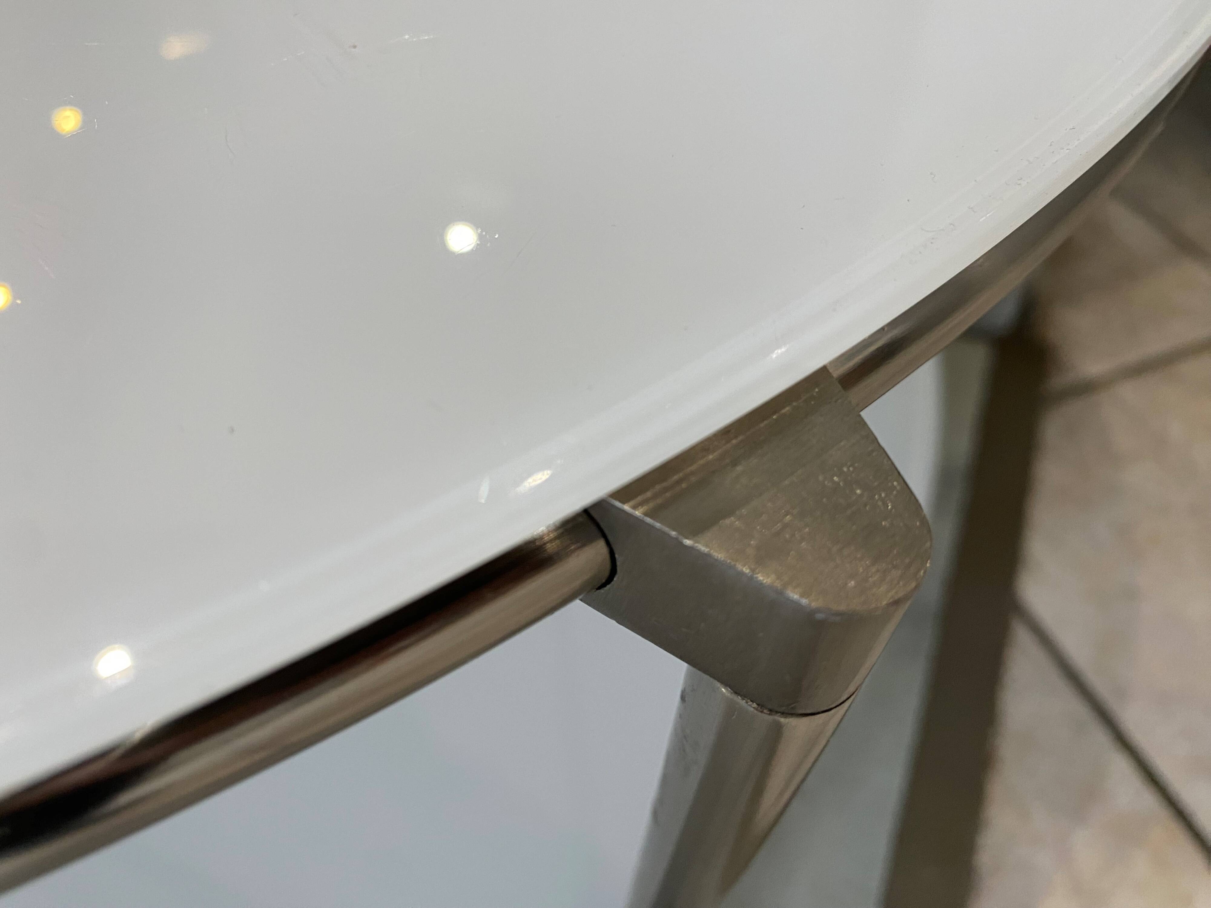 STRIND coffee table by Ehlen Johansson for IKEA, vintage white, 1970s