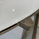 Table basse STRIND d’Ehlen Johansson pour IKEA vintage blanche 1970