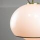 Rare White & Golden Bud Lamp by Luigi Massoni for Guzzini, 1960s