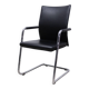 Grisberger Diagon Medium Black Leather Office Chair