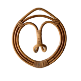 Franco Albini rattan coat rack 1960