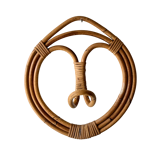Porte manteau en rotin Franco Albini, 1960