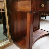 Console empire walnut and marble