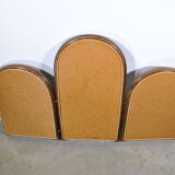 Triptych rattan mirror year 70.