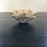 Ceramic flower candle holder
