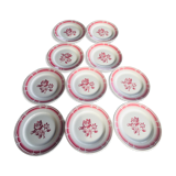 Assiettes à dessert Badonviller