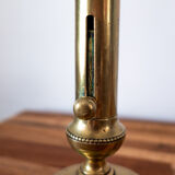 Brass push candle holder