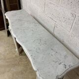 Louis XV style marble fireplace