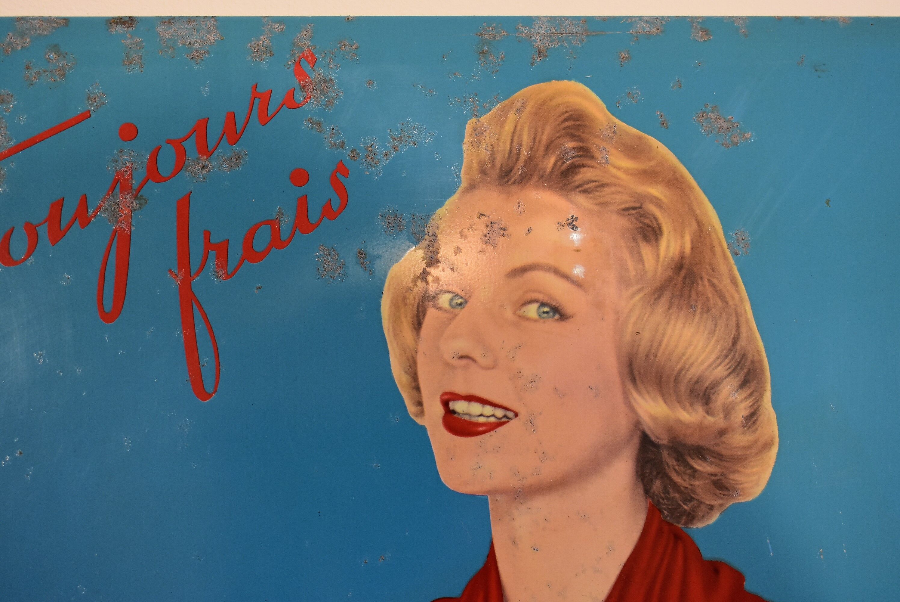 plate cake Rena vintage advertising