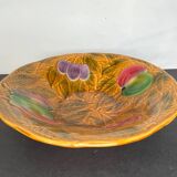 Sarreguemines slip fruit bowl