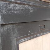 Industrial style oak buffet