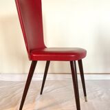 Set of 4 chairs baumann 1966