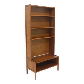 Scandinavian teak bookshelf, Sweden, 1950