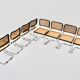B32 dining chairs by Marcel Breuer set of 8