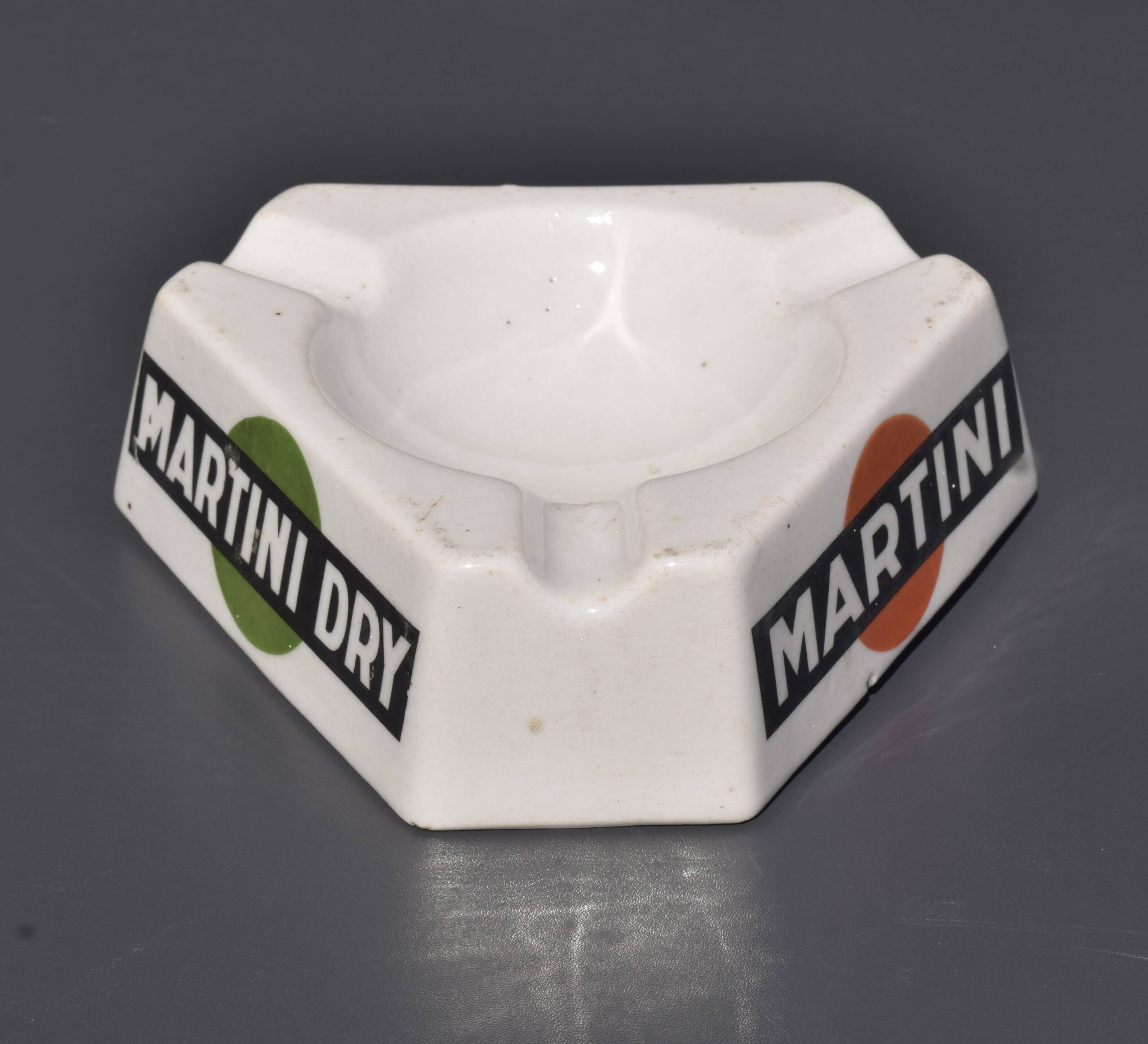 Vintage Martini advertising ashtray
