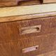 Vintage Danish desk in teak and oak by Børge Mogensen for Søborg Møbelfabrik, 1960s.