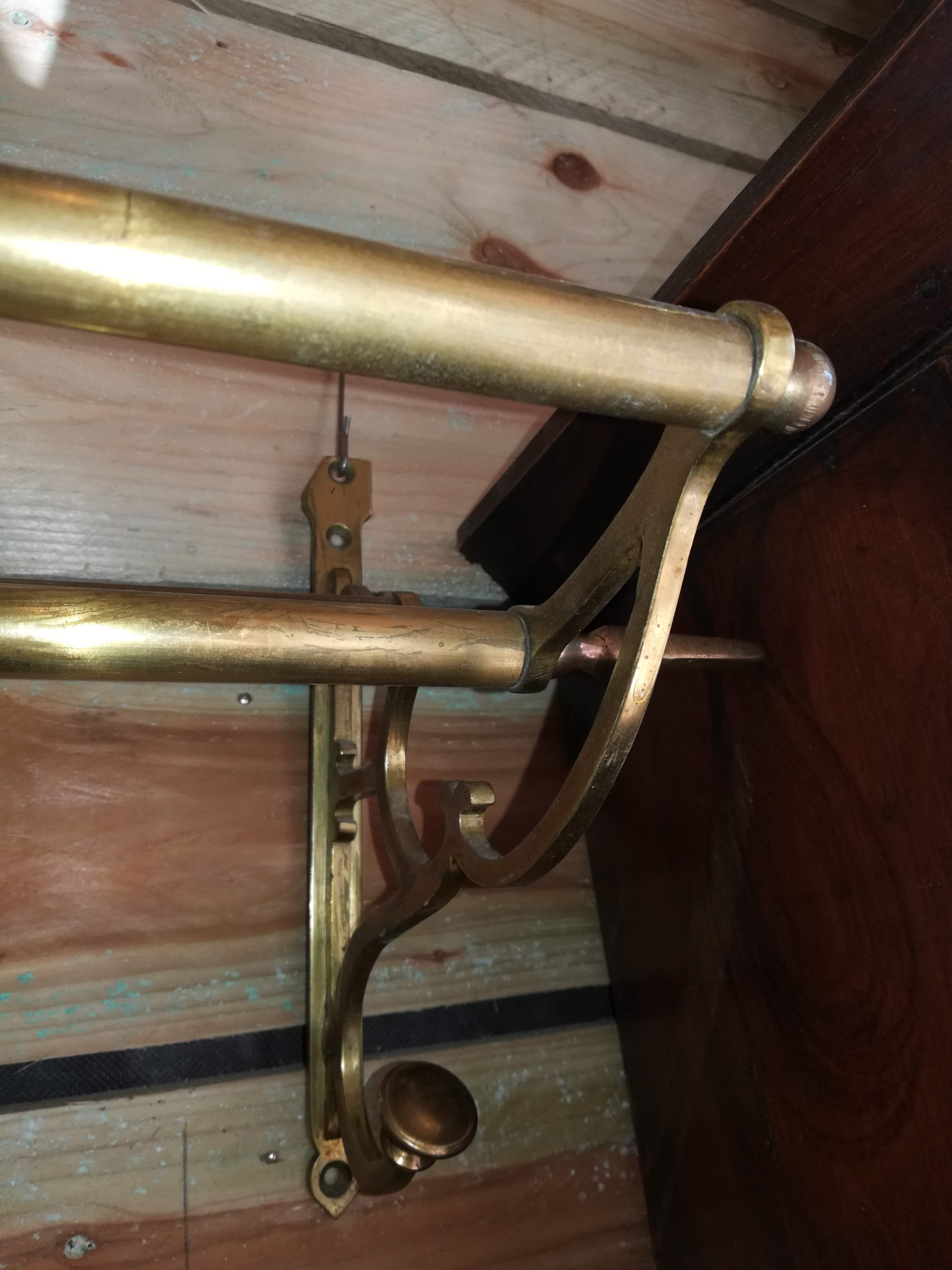 50s wall coat holder