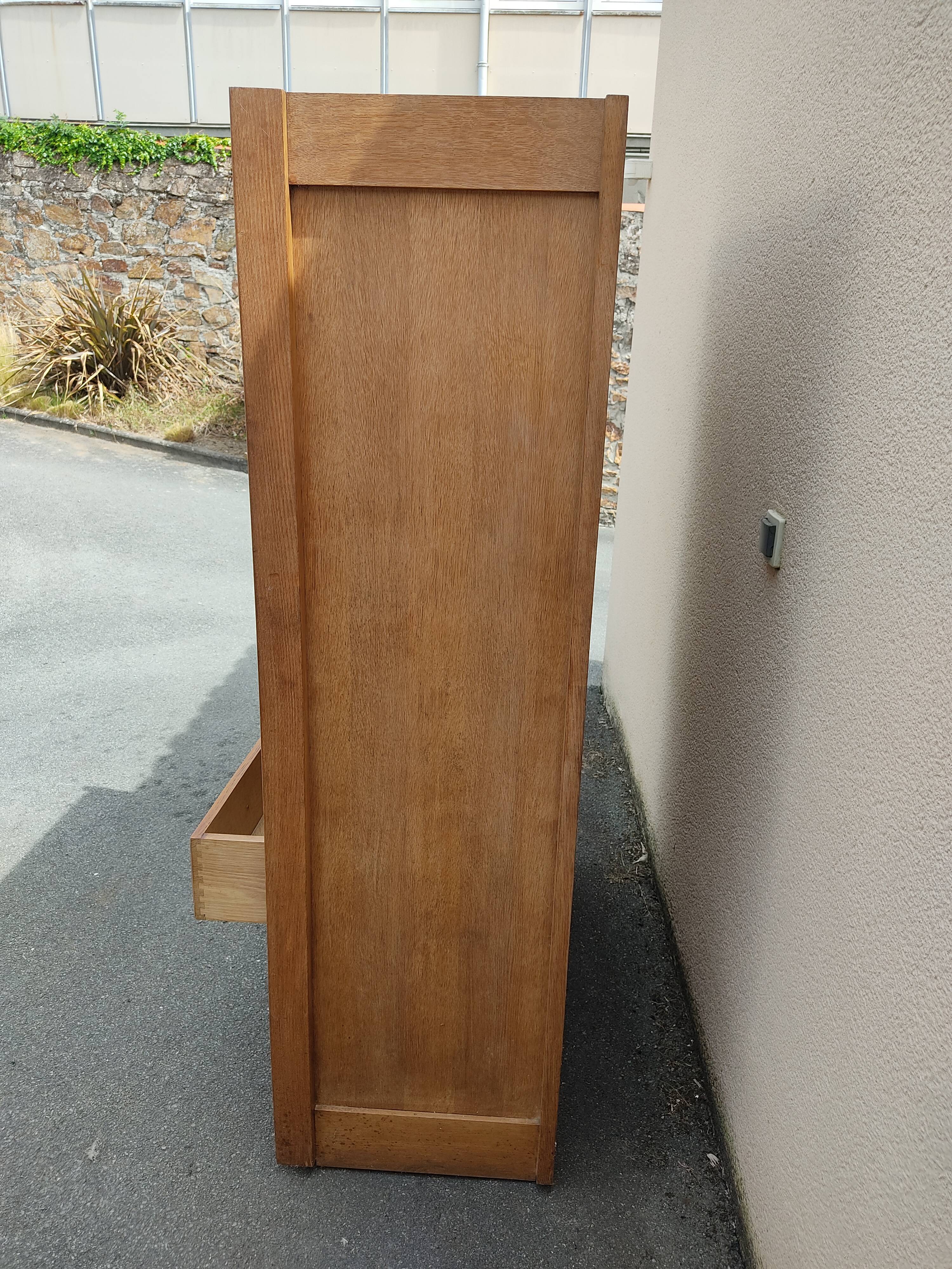 Guillerme and Chambron cabinet with ceramic handles