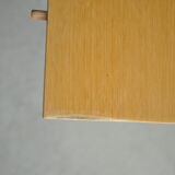 Liftable coffee table Smorrebrod 1960 in Teak