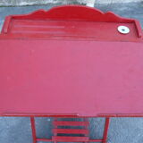 Folding vintage children's desk