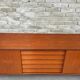 Large Scandinavian teak sideboard – 1960s