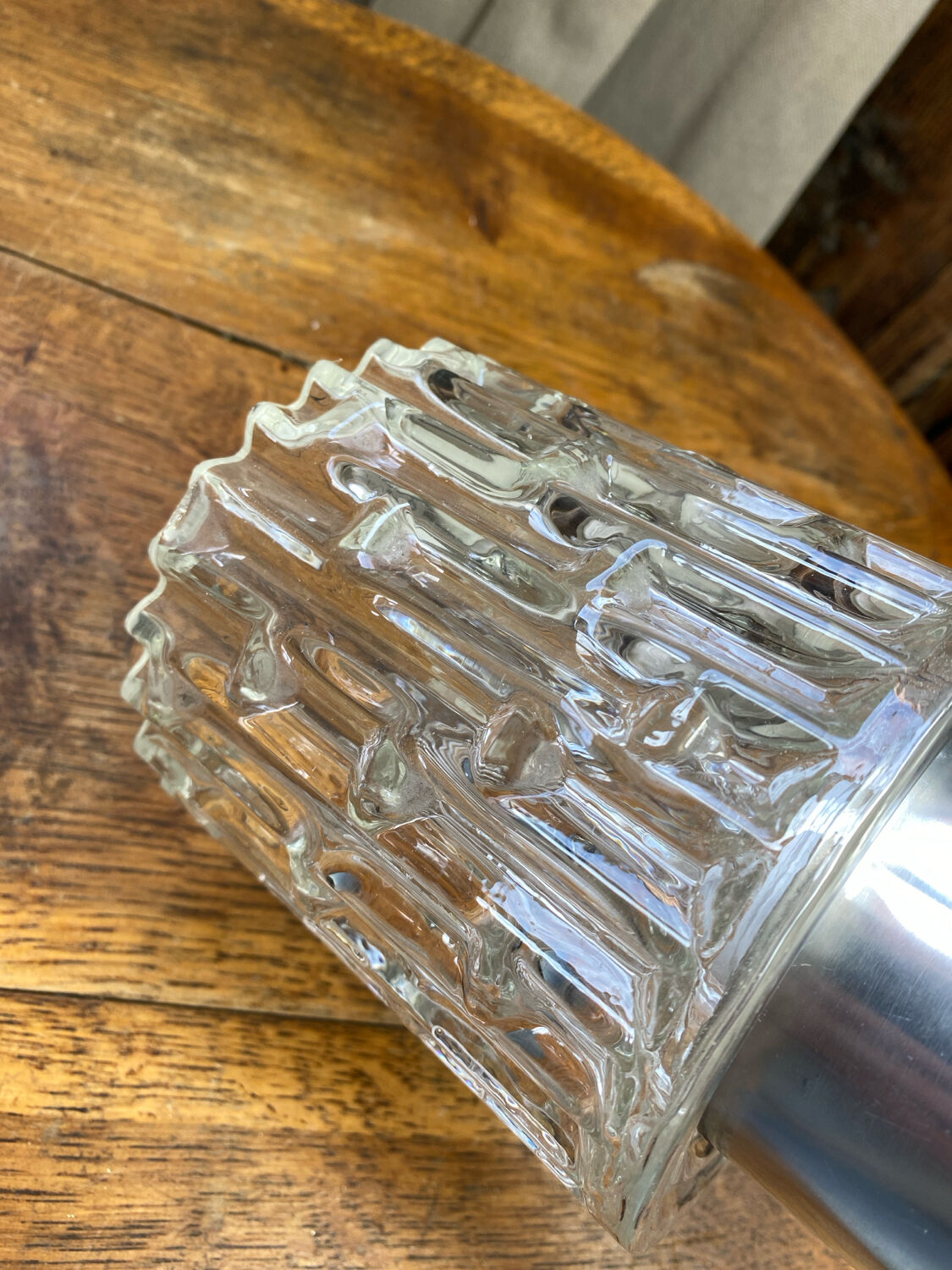 Suspension, verre et métal, années 60
