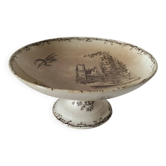 Plate on pedestal HB & Cie