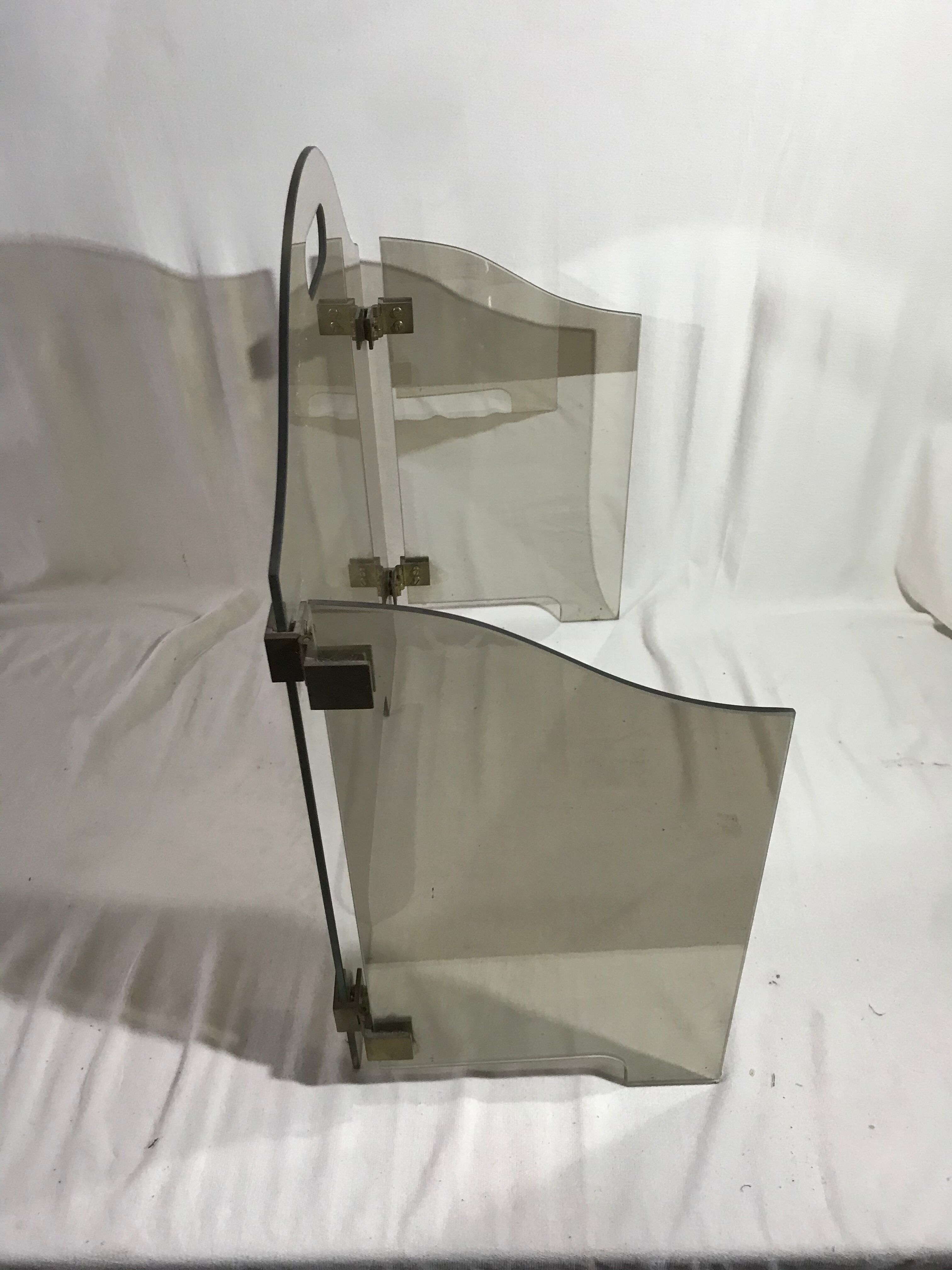 Former Firewall 3 Soaked Glass Shutters - Vintage Laiton Protection